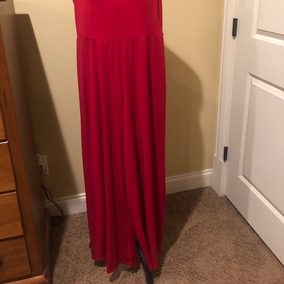 NWT Ralph Lauren Red Jumpsuit size PM - Picture 3 of 7
